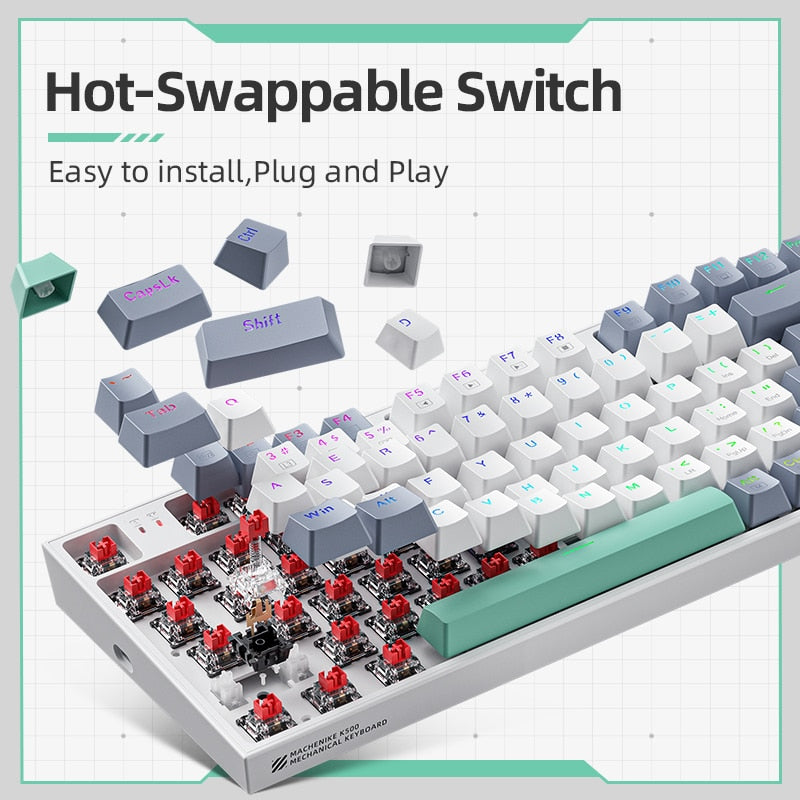 The Ultimate Gaming Keyboard | With Hot Swappable Keys encalife