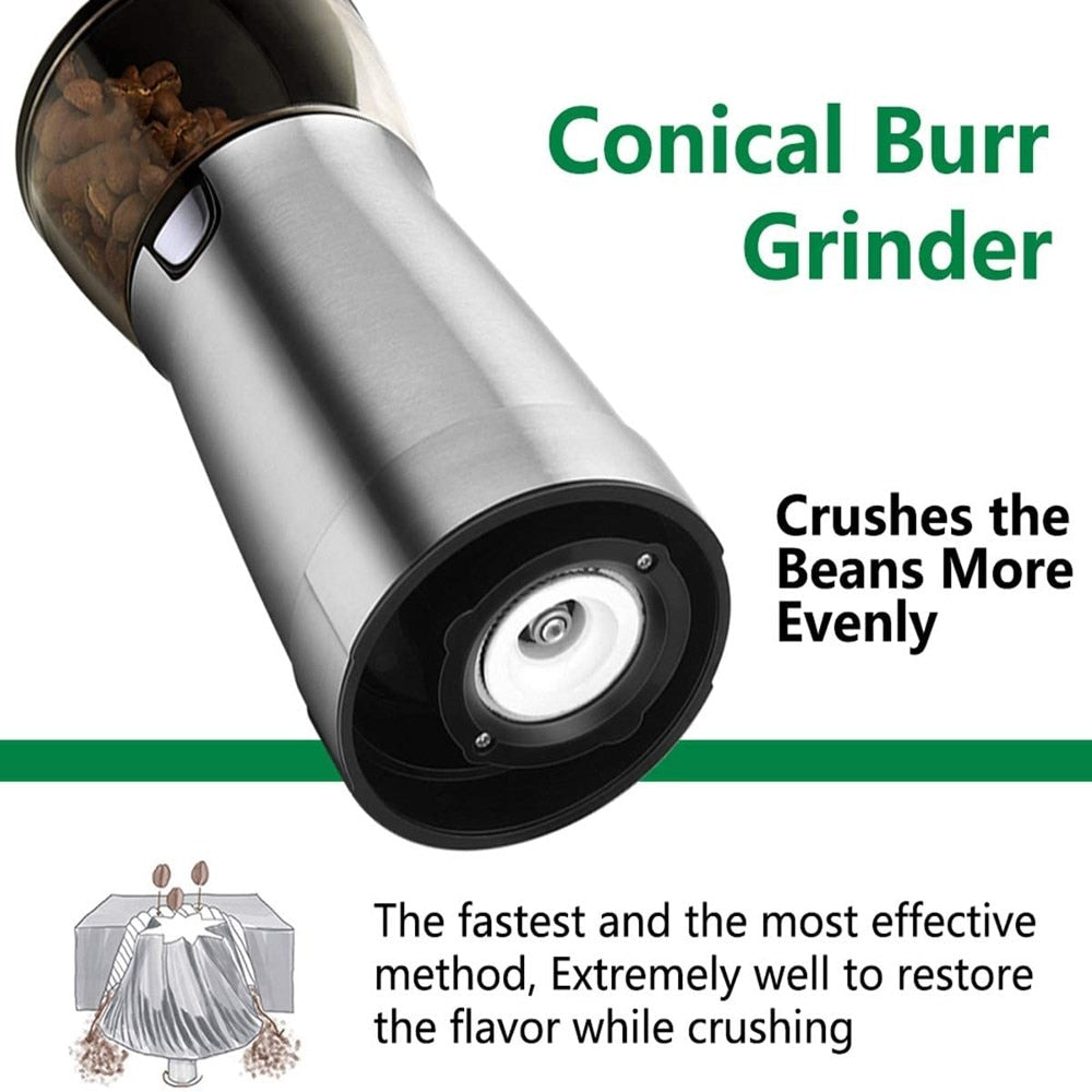 Electric Coffee Grinder | Premium Stainless Steel Material encalife