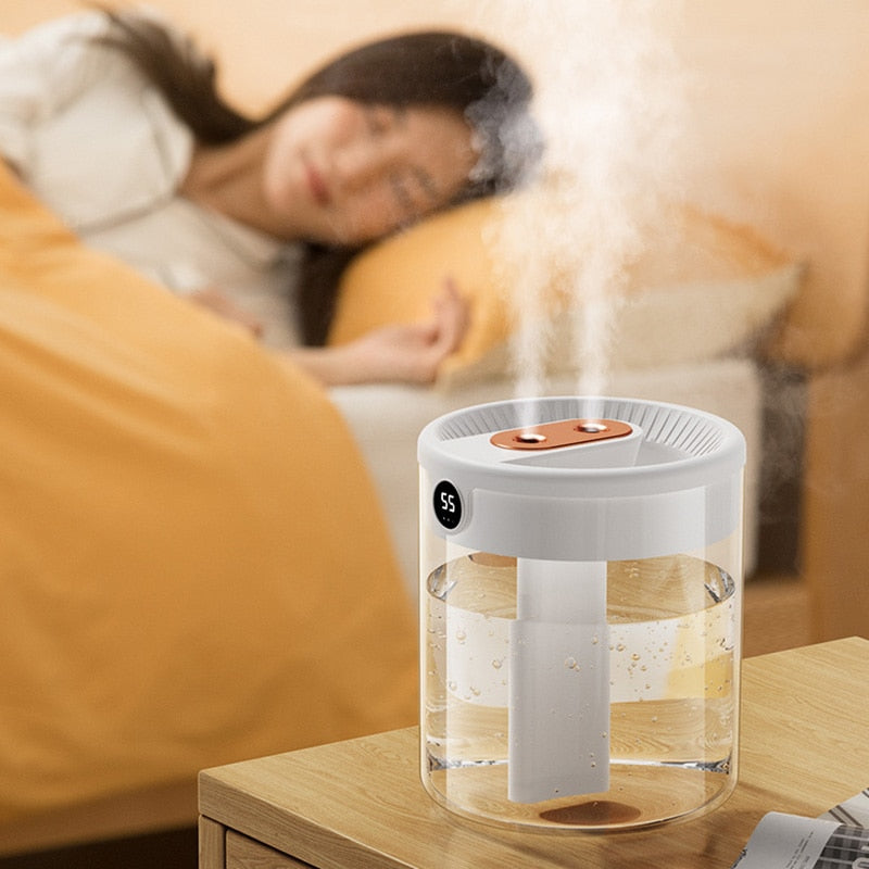 Elegant Humidifier | 2L | With Built-In Humidity Sensor encalife