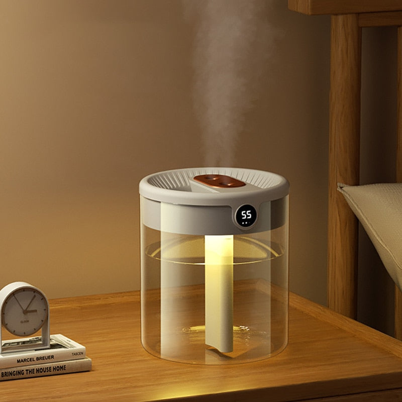 Elegant Humidifier | 2L | With Built-In Humidity Sensor encalife
