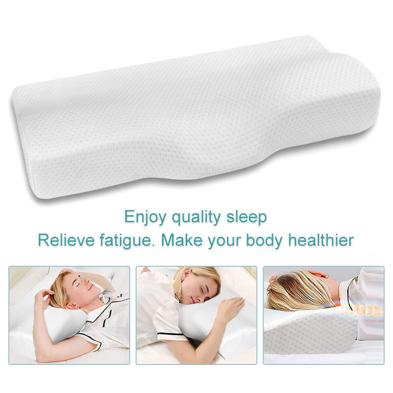 Memory Foam Pillow | Soft Memory Foam Massage Pillow encalife