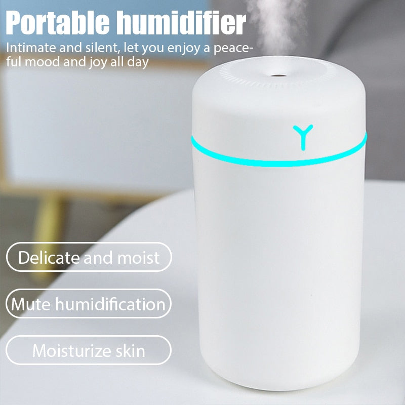Portable Humidifier | 420ml | 360℃ Cool Mist Sprayer