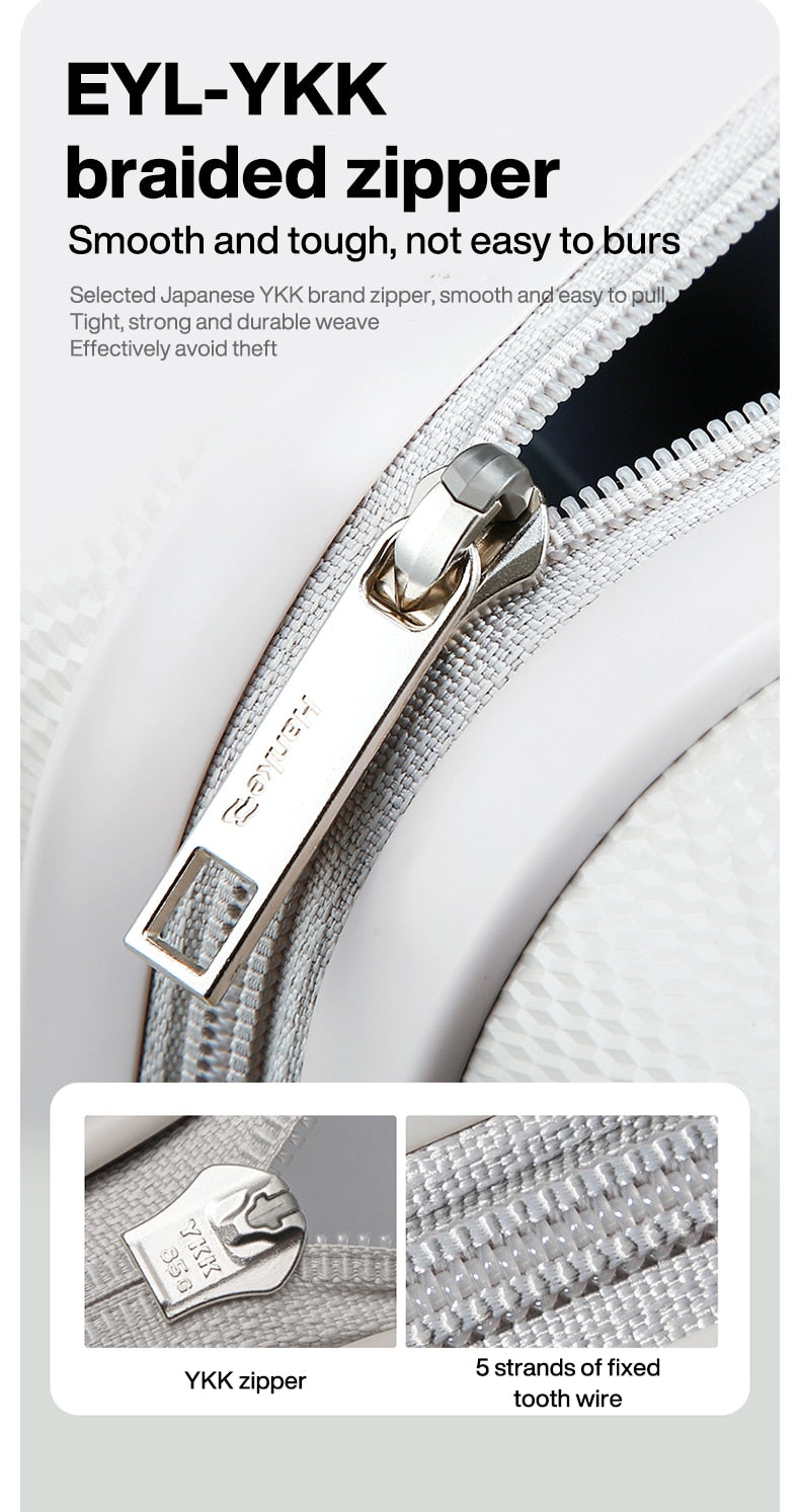 Carry-On Luggage | 360-Degree Spinner Wheels Suitcase encalife