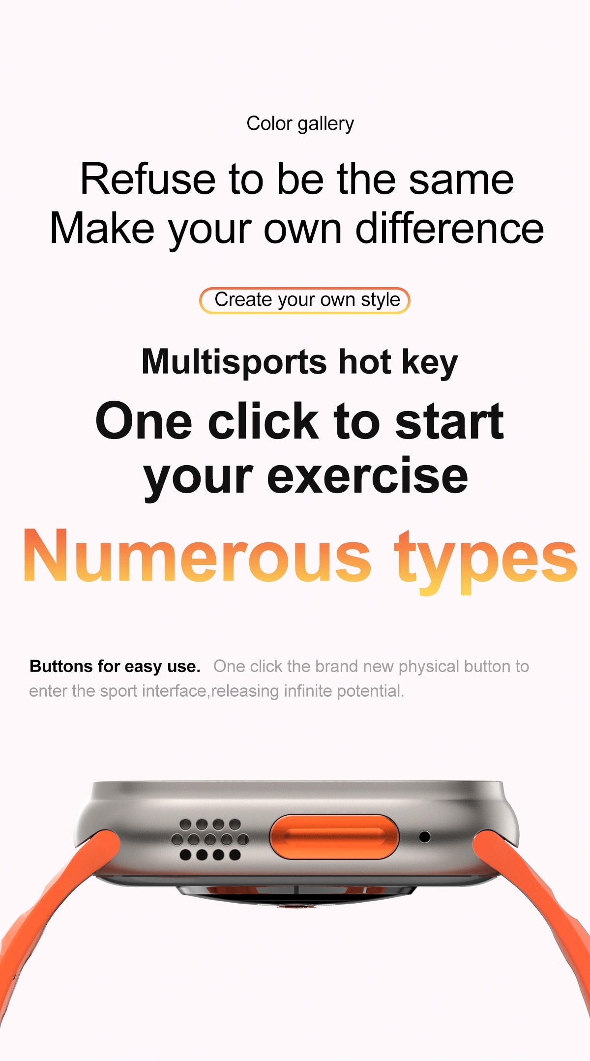 Ultra Smart Watch | Smart Phone Compatible Fitness Tracker encalife