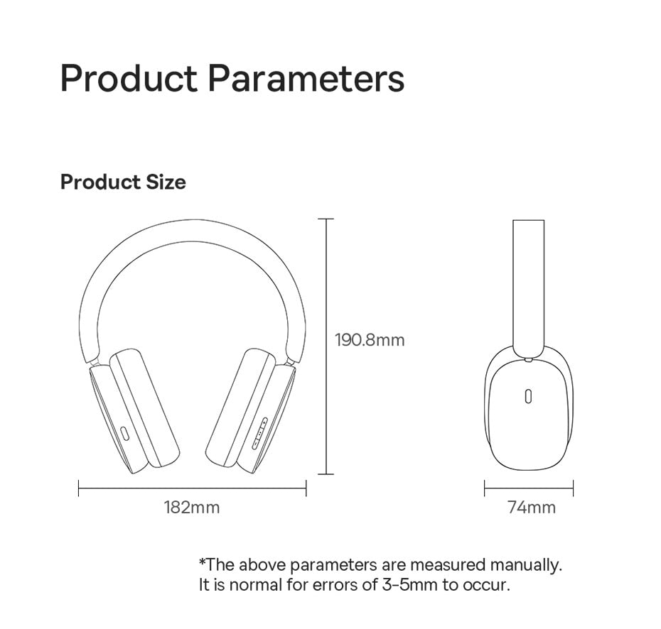 Bluetooth Headphones | Active Noise Cancellation Technology