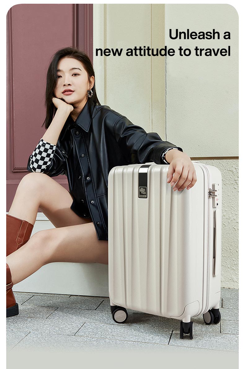 Carry-On Luggage | 360-Degree Spinner Wheels Suitcase encalife