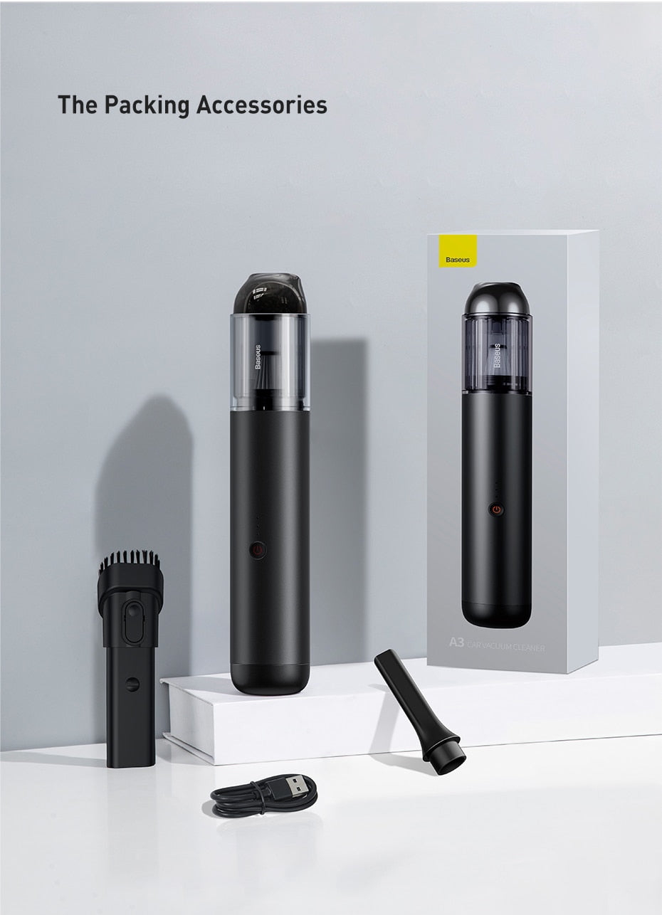 Powerful Handheld Vacuum | With LED Light encalife