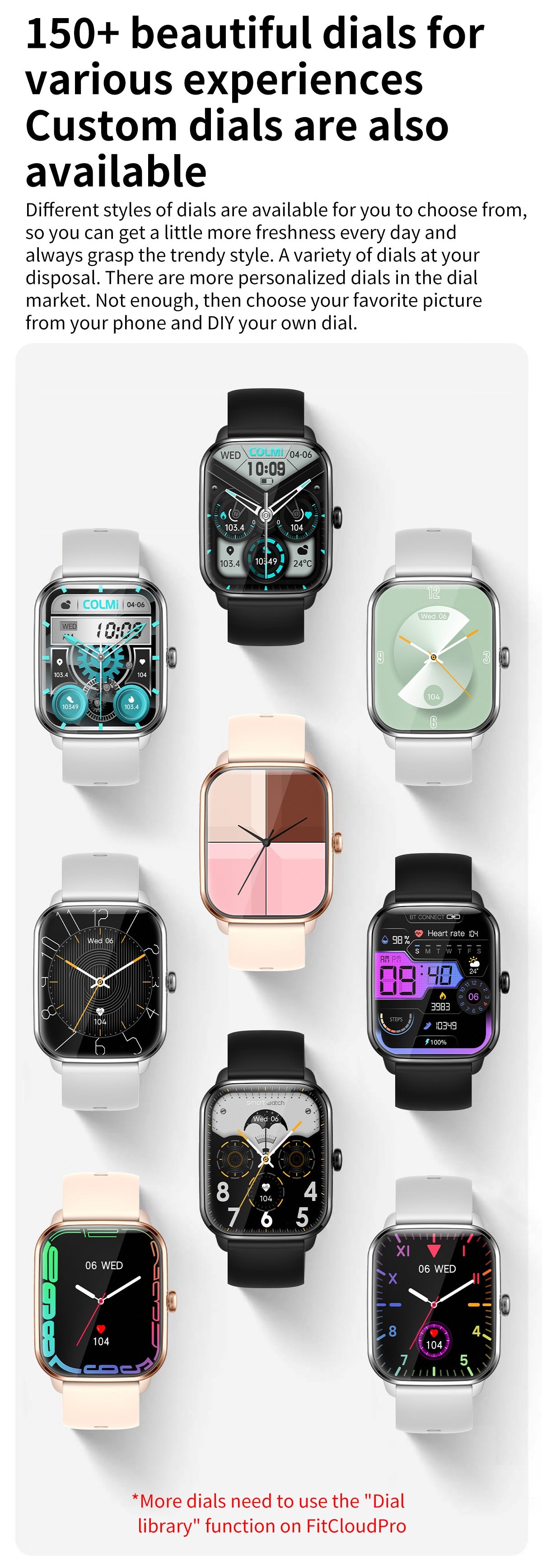 Pro Smart Watch | Bluetooth Compatible Fitness Tracker