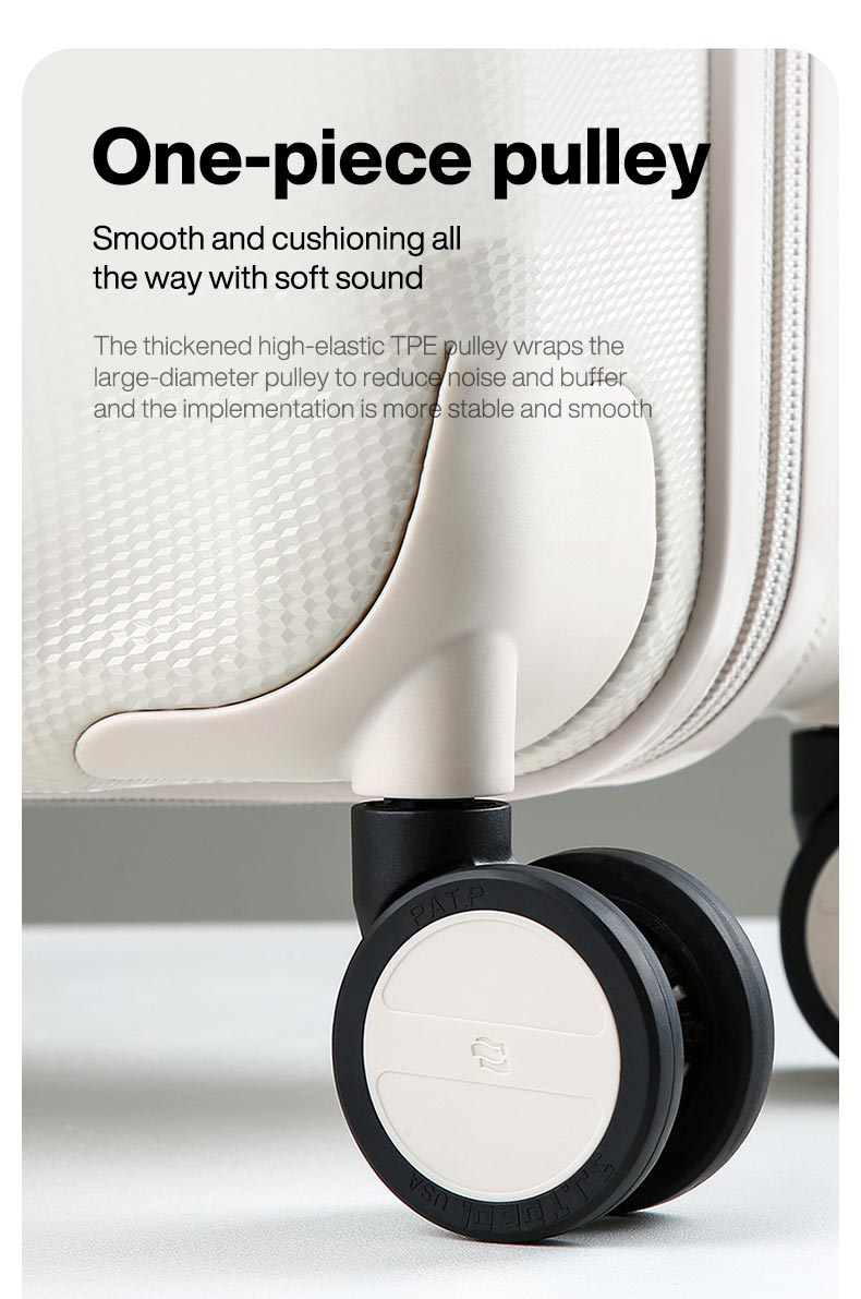 Carry-On Luggage | 360-Degree Spinner Wheels Suitcase encalife