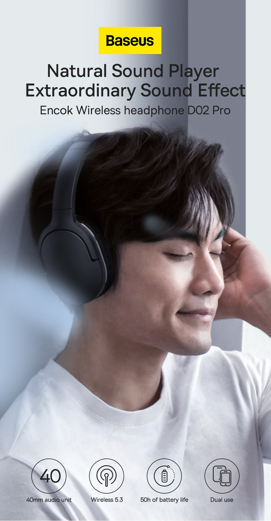 Bluetooth Headphones | Crystal Clear Sound Quality