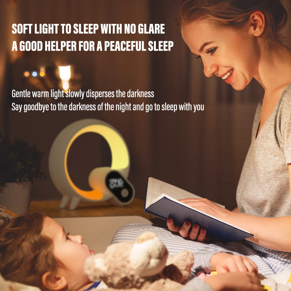 White Noise Sound Machine | Sunrise Alarm Clock | Tranquil Mornings and Soothing Evenings encalife