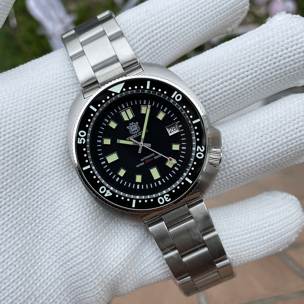 Dive Watch | Scratch-Resistant Sapphire Glass Face encalife