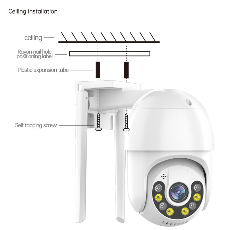 Smart Surveillance Security Camera | Remote Controlled 2-Way Audio System encalife
