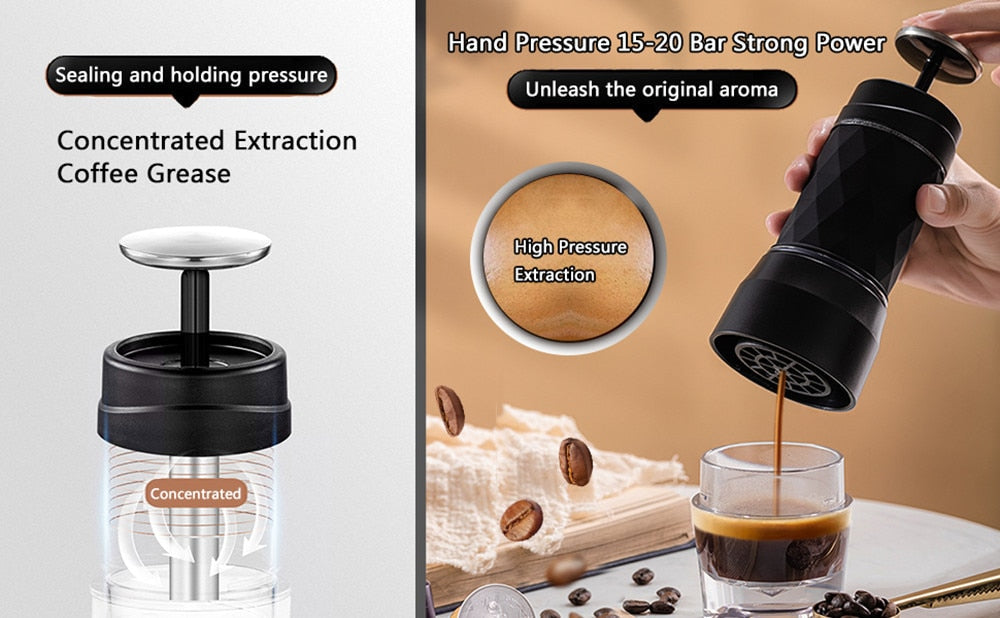 Coffee Maker | Mini Portable Design encalife
