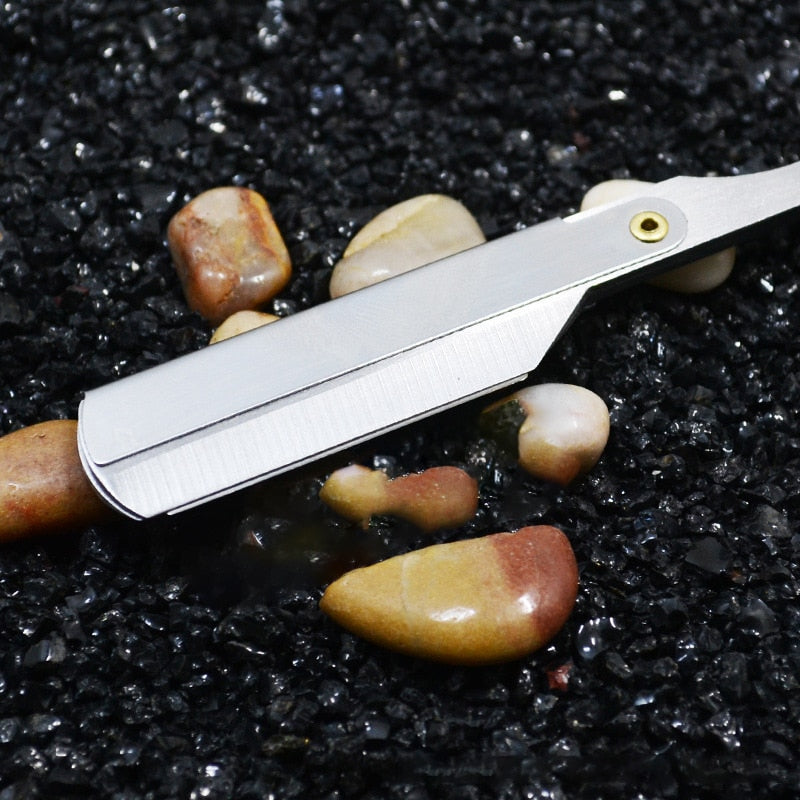 Razor For Men | Sharp Straight Edge Blade encalife
