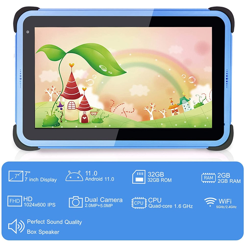 Fun Tablet For Kids | With Pre-Installed Apps encalife