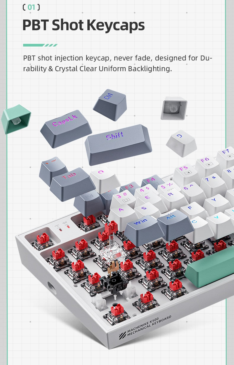 The Ultimate Gaming Keyboard | With Hot Swappable Keys encalife