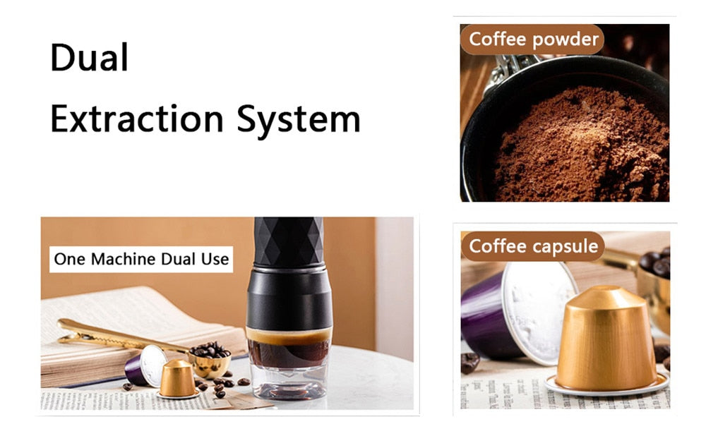 Coffee Maker | Mini Portable Design encalife
