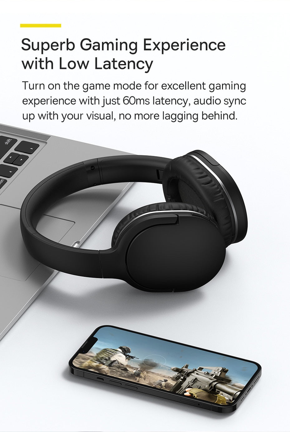 Bluetooth Headphones | Crystal Clear Sound Quality