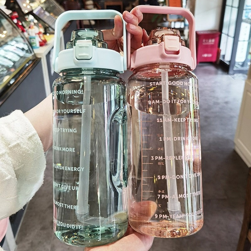 Water Bottle | 2L | With Time Scale Tracking encalife