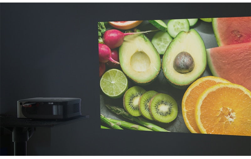 Portable 4K Mini Projector for Bedroom encalife