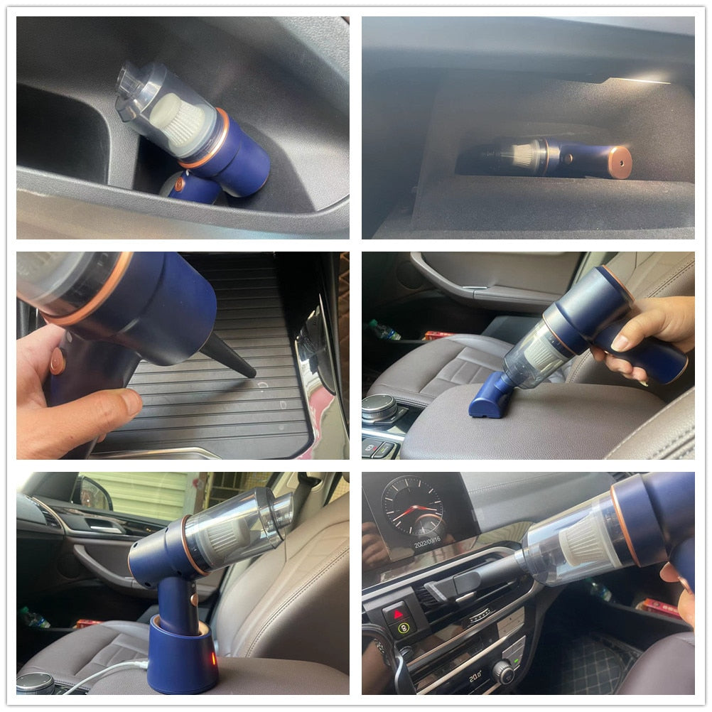 2 in 1 Handheld Vacuum | Powerful Cordless Vacuum
