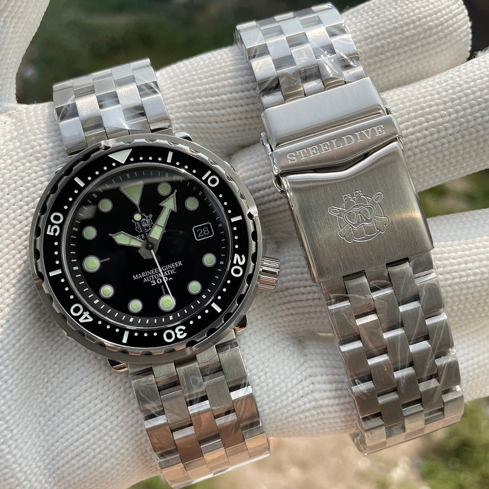 Dive Watch | Scratch-Resistant Sapphire Mirror encalife