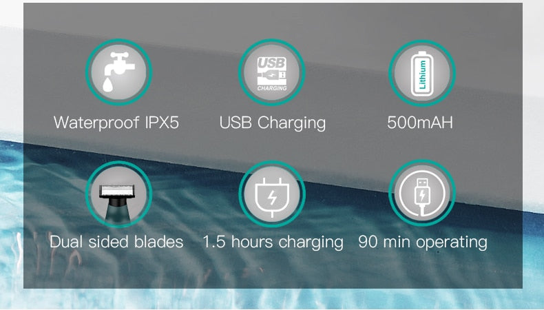Electric Razor For Men | Multiple Length Settings encalife