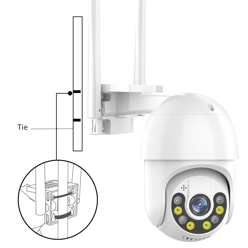 Smart Surveillance Security Camera | Remote Controlled 2-Way Audio System encalife