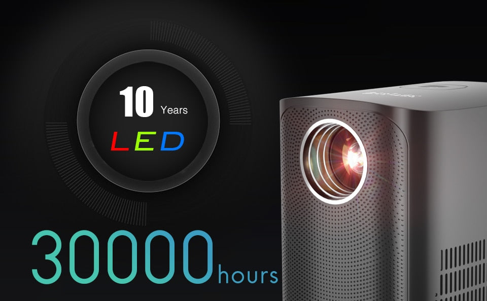 Cinematic Home Projector: Unmatched 4K Visuals encalife