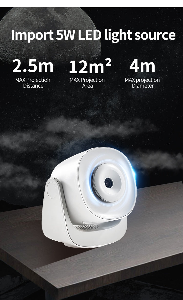 Galaxy Projector | Sky Projector | LED Rechargeable Sky Lamp encalife