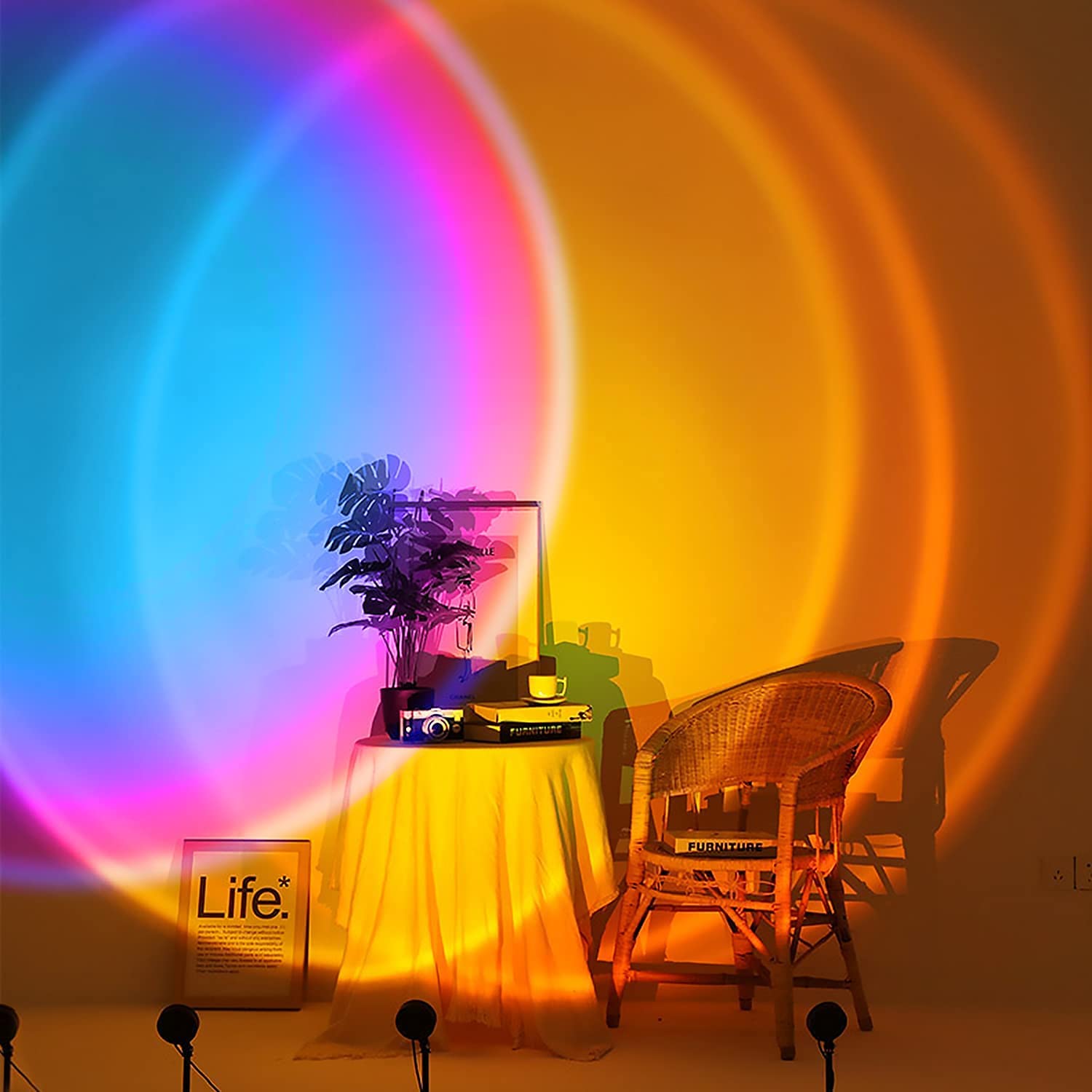 Sunset Lamp (App Controlled with 16.7 Million Colors) encalife