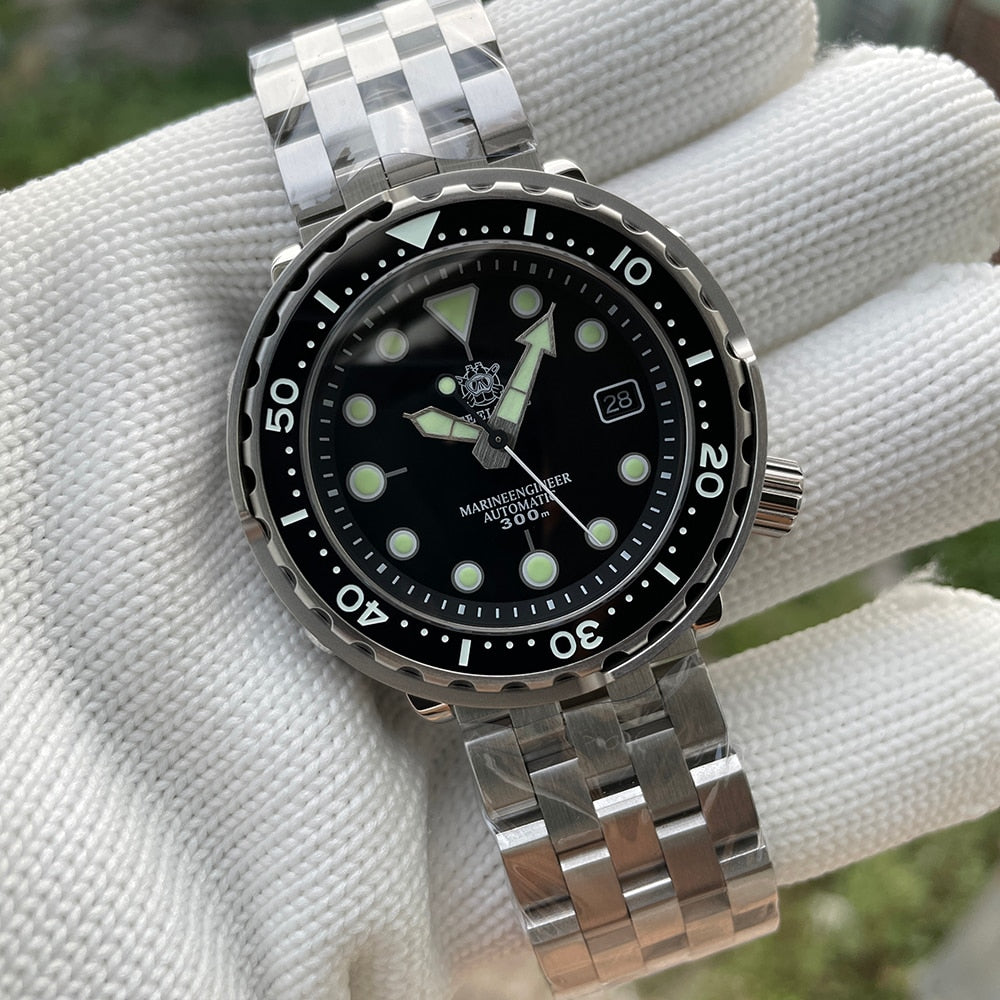 Dive Watch | Scratch-Resistant Sapphire Mirror encalife