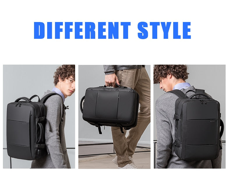 Business And Travel Backpack | Capacious Storage And Adjustable Compartments