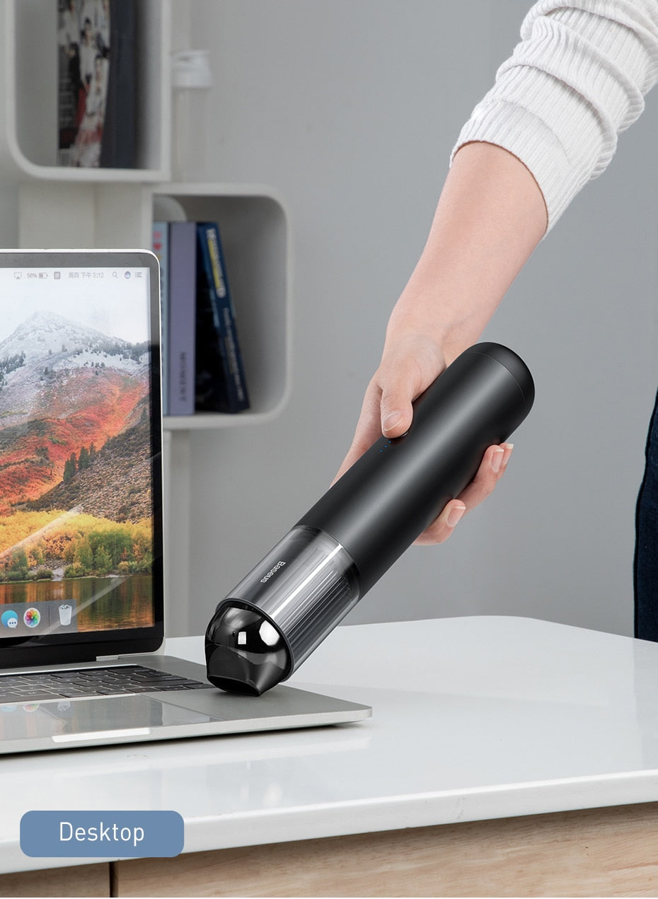 Powerful Handheld Vacuum | With LED Light encalife