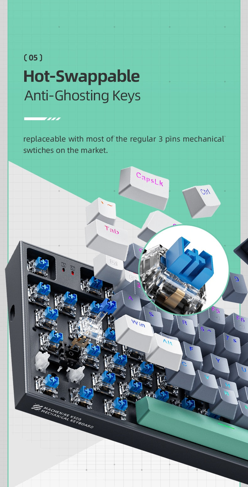The Ultimate Gaming Keyboard | With Hot Swappable Keys encalife