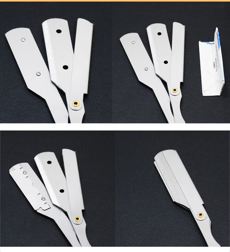 Razor For Men | Sharp Straight Edge Blade encalife