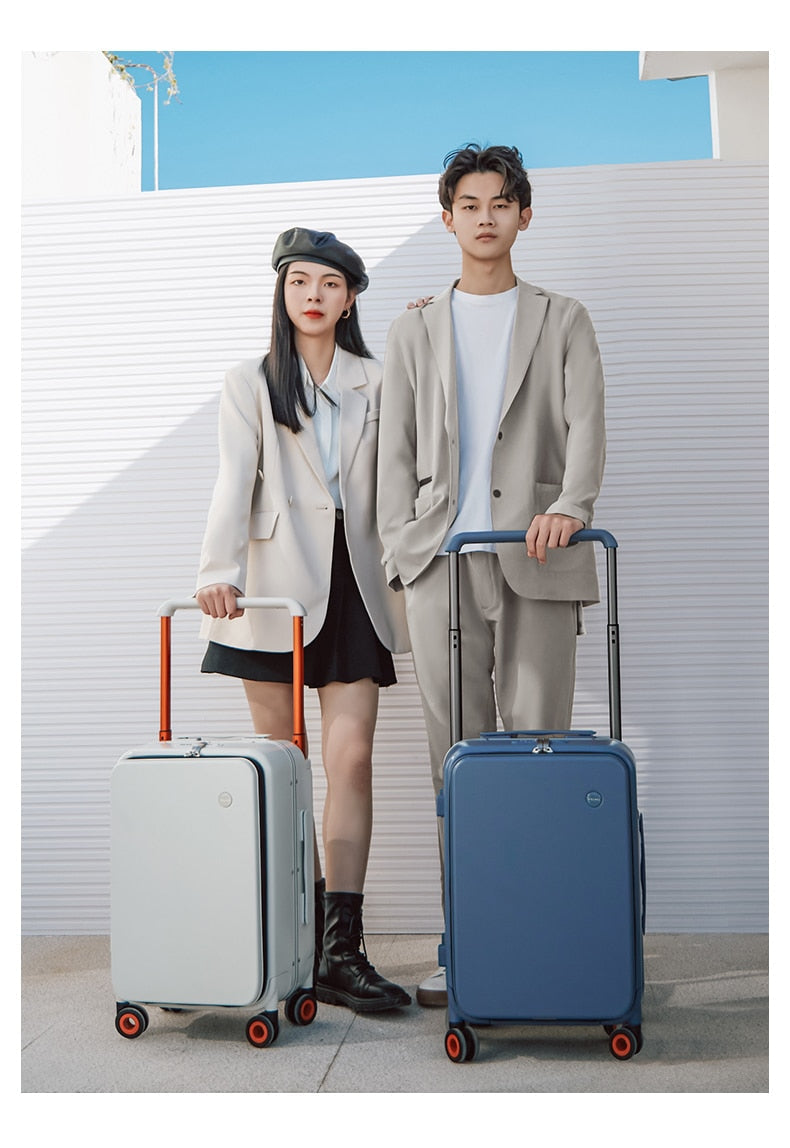 Sleek Luggage | Trendy Carry-On Suitcase encalife