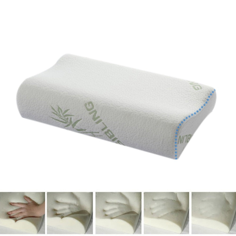 Memory Foam Pillow | Breathable Bamboo Cover encalife