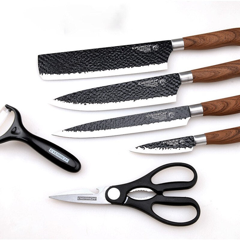 6-Piece High-Performance Knife Set | Precision Forged Blades