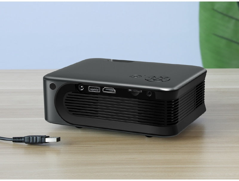 Portable 4K Mini Projector for Bedroom encalife