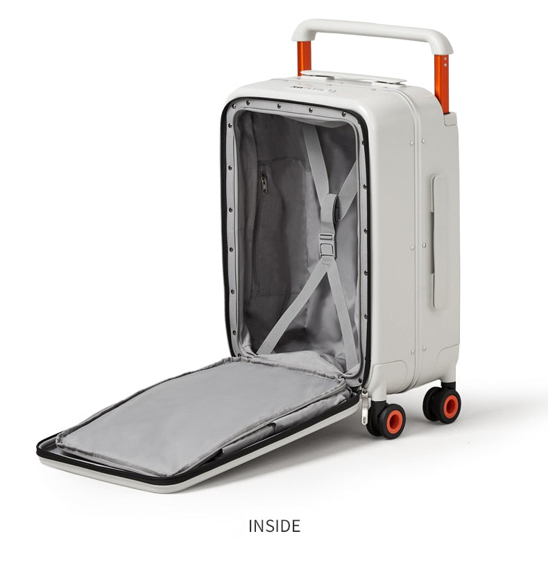 Sleek Luggage | Trendy Carry-On Suitcase encalife