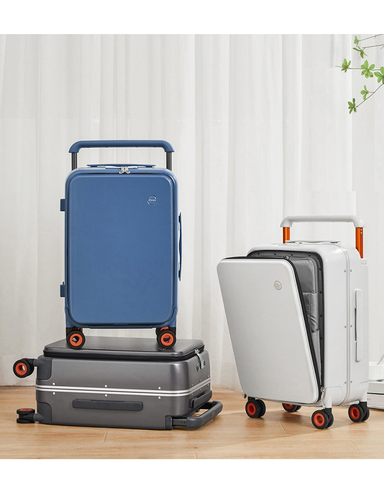 Sleek Luggage | Trendy Carry-On Suitcase encalife