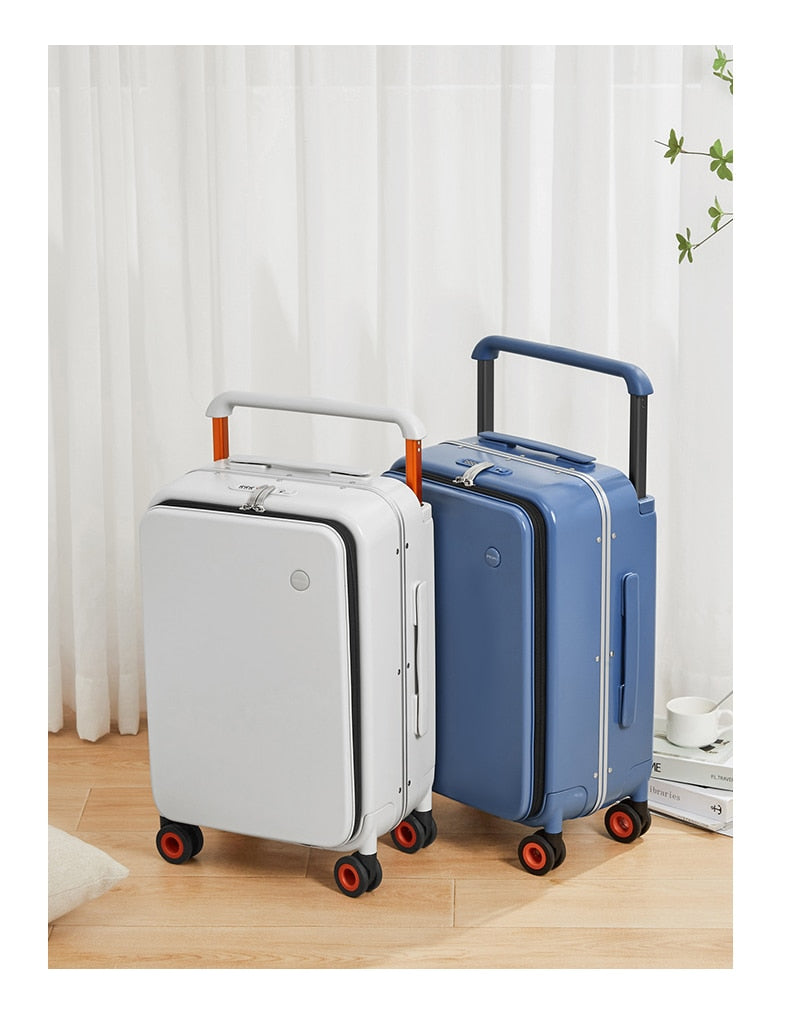 Sleek Luggage | Trendy Carry-On Suitcase encalife