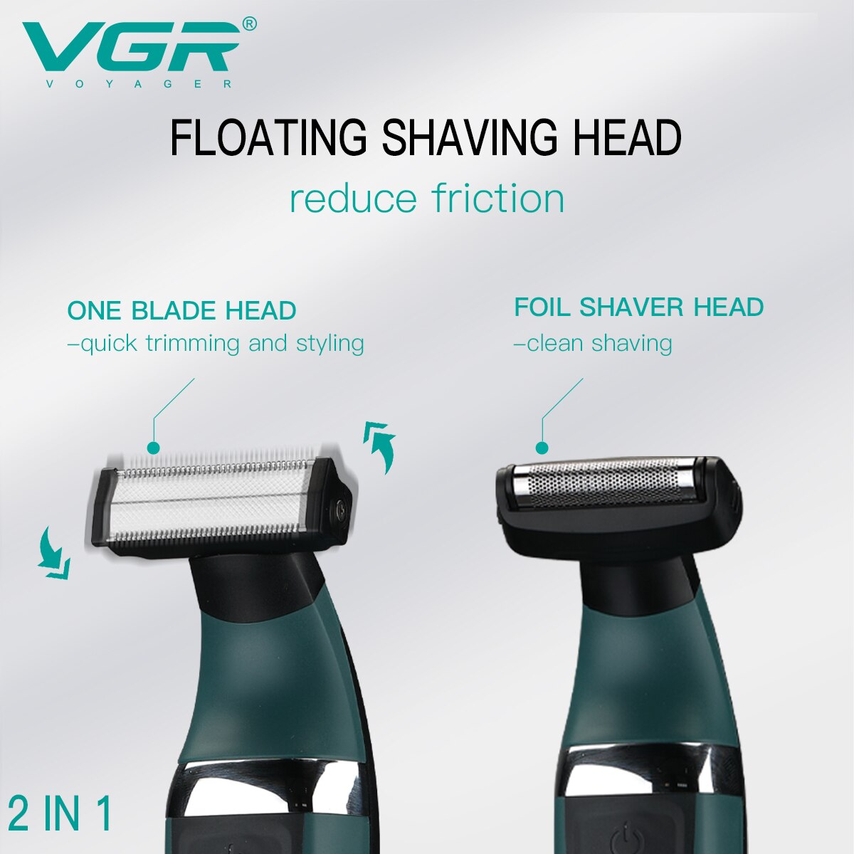 Electric Razor For Men | Multiple Length Settings