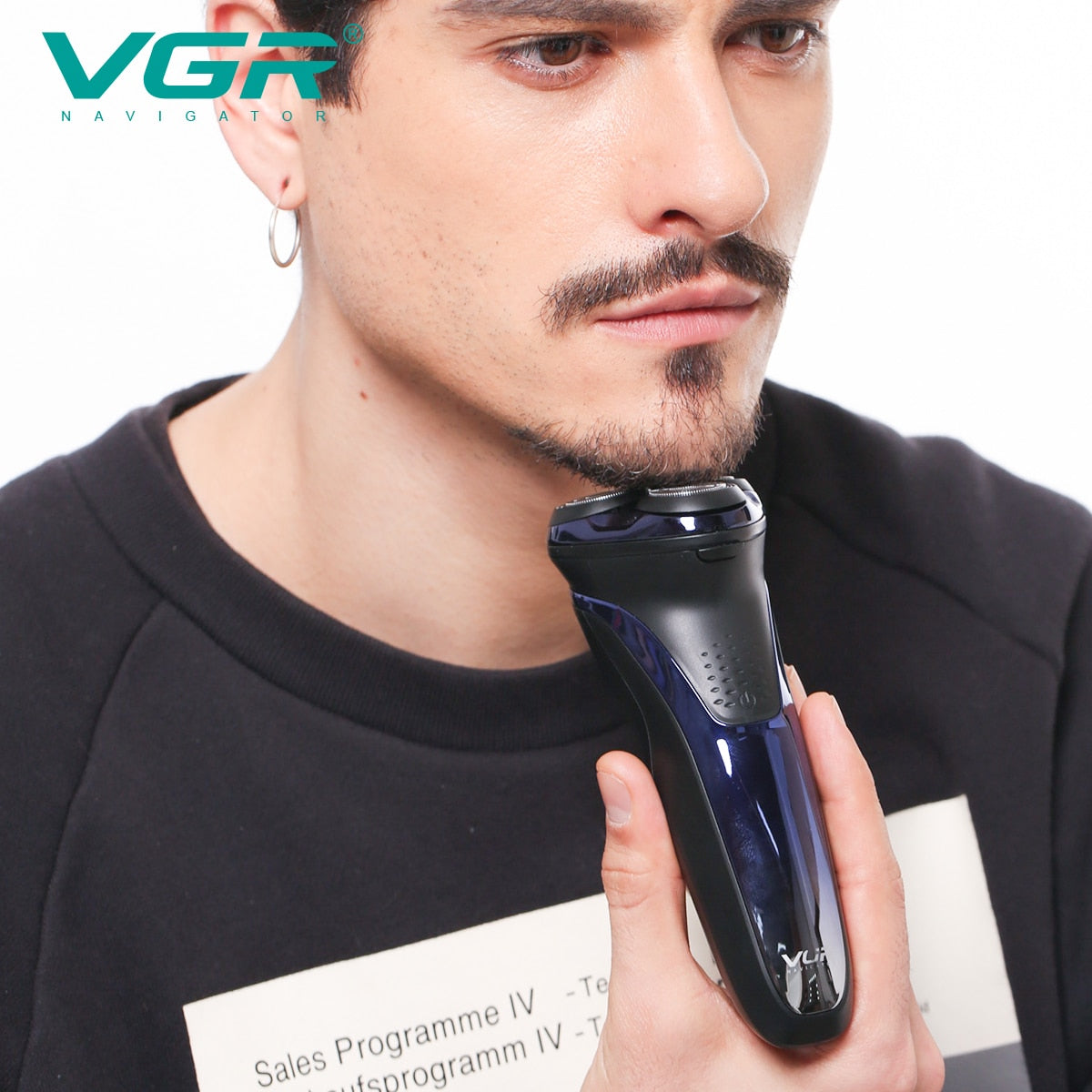 Electric Razor For Men | Rotary 3D Floating Head encalife