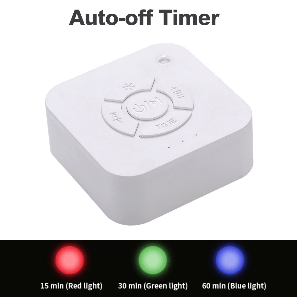 White Noise Sound Machine | Soothing Sleep Aid and Relaxation Device