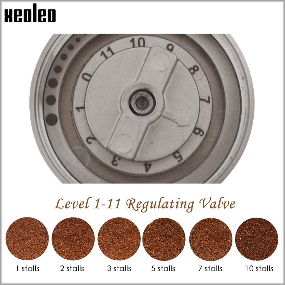 Stylish Coffee Grinder | Premium Aluminum Material encalife