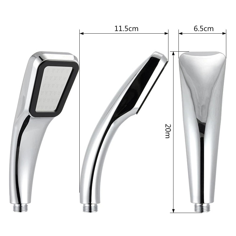 Shower Head With 300 Holes | High-Pressure Water Flow