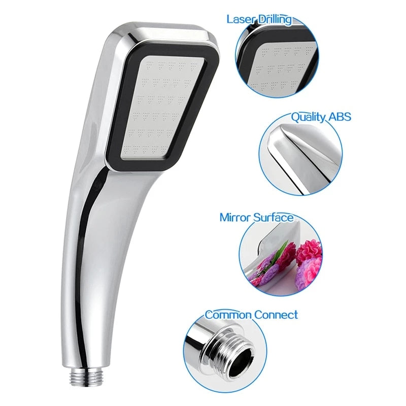 Shower Head With 300 Holes | High-Pressure Water Flow